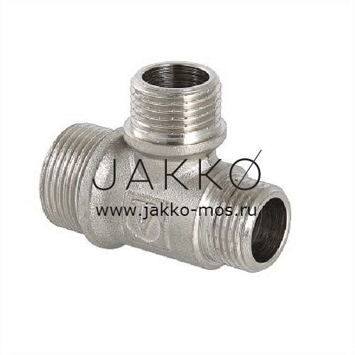 Фитинг Valtec тройник переходной с наружной резьбой 3/4" х 1/2" х 3/4"  