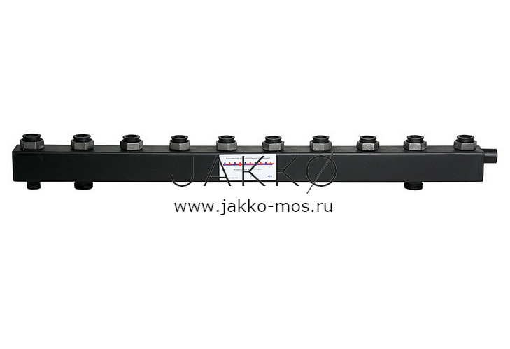 Коллектор котельной разводки Designsteel Стандарт КК-40F /125/40/5 на 5 контуров, до 90 кВт