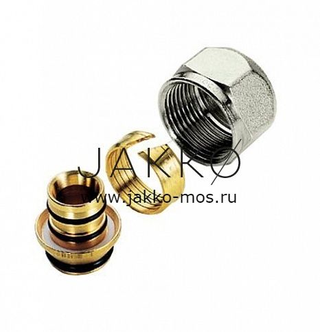 Евроконус Uni-Fitt 16(2.0) х 3/4"EK для полиэтиленовых труб 