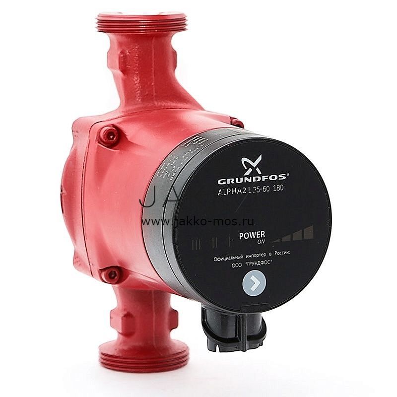 Насос циркуляционный Grundfos ALPHA2 L 25- 40 180 с гайками (1х230)