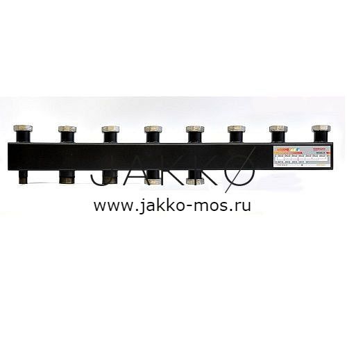 Коллектор котельной разводки Warme WKS85 на 5 контура с накидными гайками 1 1/2" 85 кВт 