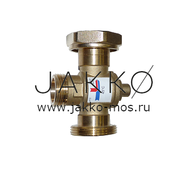 Смесительный клапан термостатический Stout ВР 1 1/2" НР 1 1/2" НР 1" M 60 °C