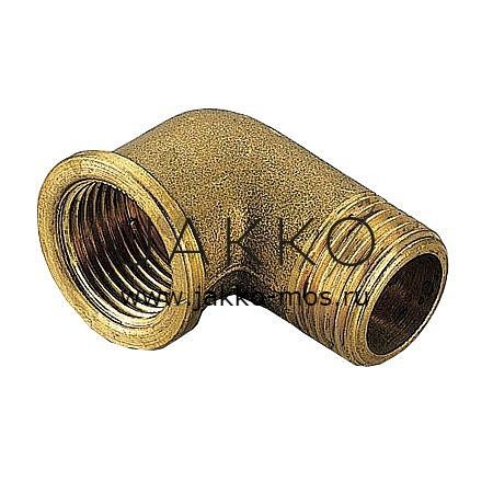 Угольник Tiemme латунный 3/4" НР x 3/4" ВР