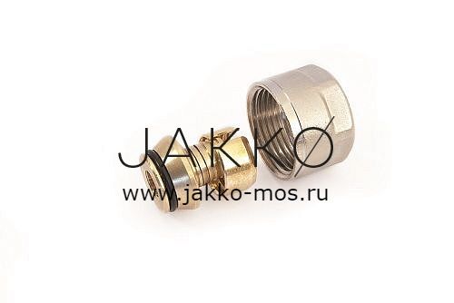 Фитинг компрессионный для труб Stout PEX 16х2,6х1/2