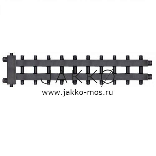 Коллектор котельной разводки Warme WKD.R.85.К (Дублер компакт) на 5+5+1 контуров