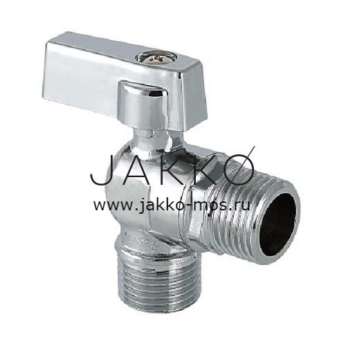 Кран шаровой угловой VALTEC 1/2" х 3/4" НР-НР