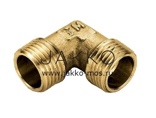 Угольник Tiemme латунный  1 1/4" НР x 1 1/4" НР