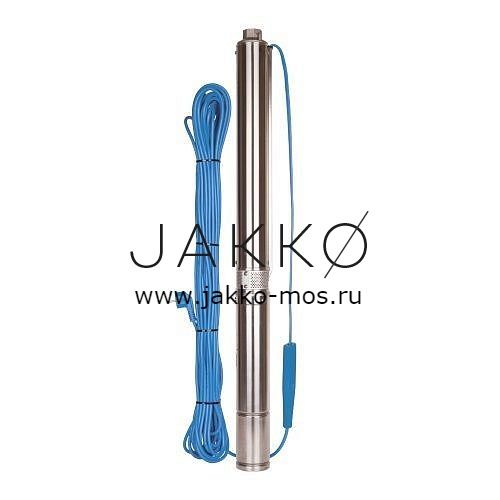 Насос погружной скважинный Aquario ASP1E-27-75 (встр.конд., каб.15м)