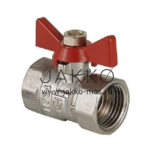 Кран шаровой VALTEC COMPACT 3/4"  ВР-ВР, ручка-бабочка