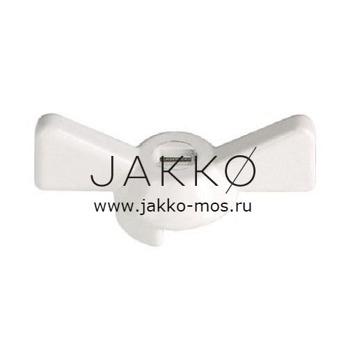 Ручка-бабочка VALTEC для крана белая 1/2"–3/4"