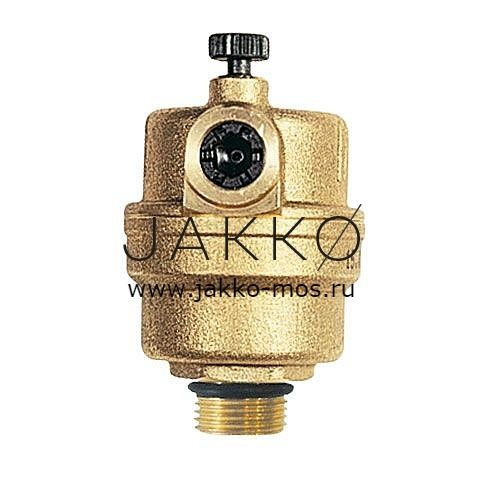 Воздухоотводчик автоматический Watts MICROVENT MKV 15 R с запорным клапаном 1/2"