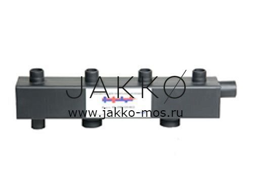 Коллектор котельной разводки Designsteel Стандарт КК-25М /125/40/7 на 7 контуров, до 90кВт