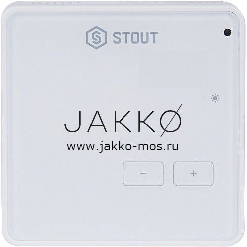Беспроводной комнатный регулятор Stout R-8z, белый, 230 B
