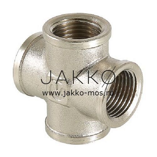 Фитинг Valtec резьбовой крестовина 1/2"