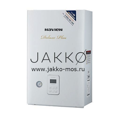 Котел газовый настенный Navien Deluxe Plus Coaxial - 24 кВт (двухконтурный, закрытая камера)