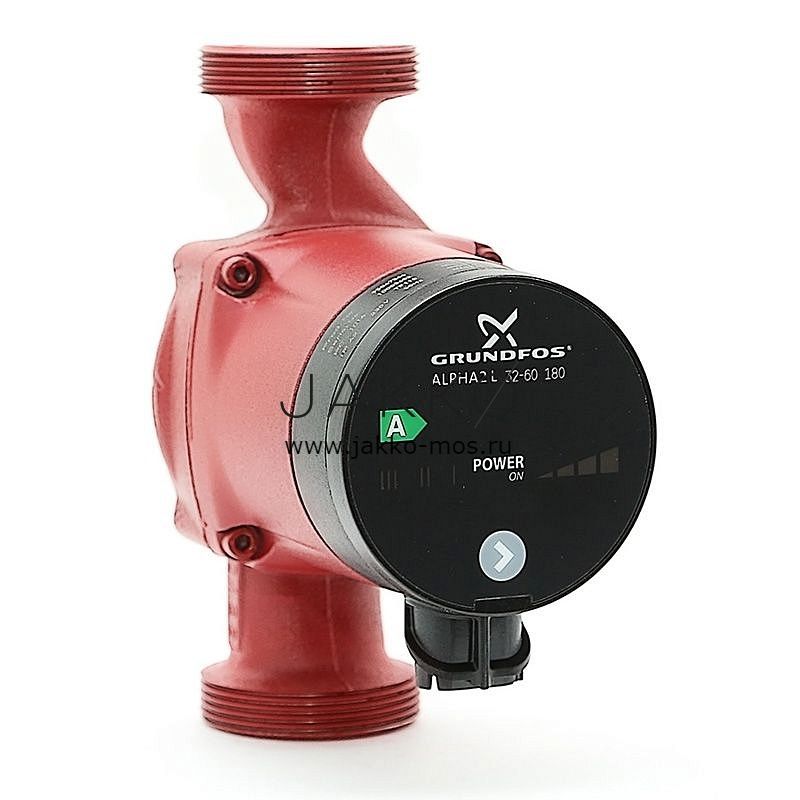 Насос циркуляционный Grundfos ALPHA2 L 32- 60 180 без гаек (1х230)