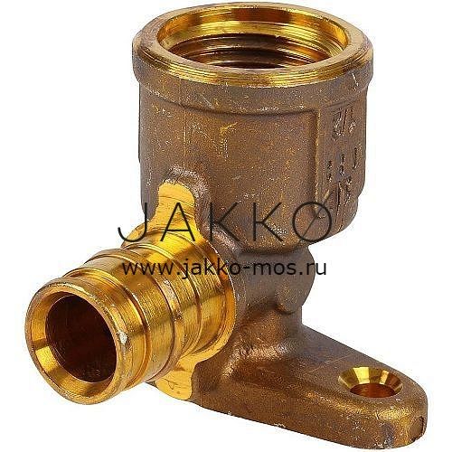 Водорозетка Uponor для крепления к стене SMART AQUA Q&E 16-RP1/2″ L=43ММ