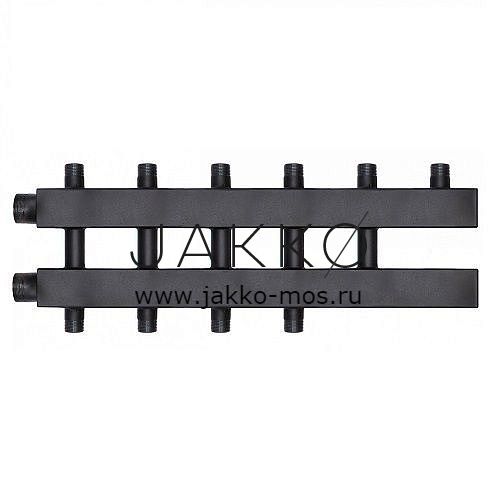 Коллектор котельной разводки Warme WKD180.K (Дублер компакт) на 3+2 контура потребителей
