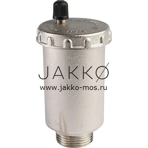 Автоматический воздухоотводчик Stout 3/4″ прямое подключение (латунь)