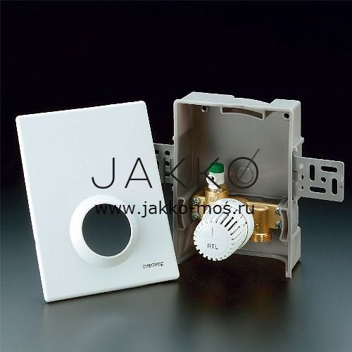Терморегулятор Oventrop Unibox RTL с термостатом белый 3/4 ЕК