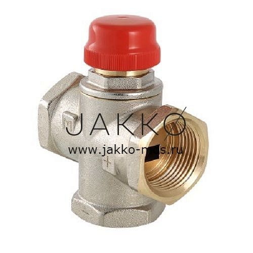 Трехходовой термостатический смесительный клапан VALTEC 1" (арт.VT.MR01.N.0603)