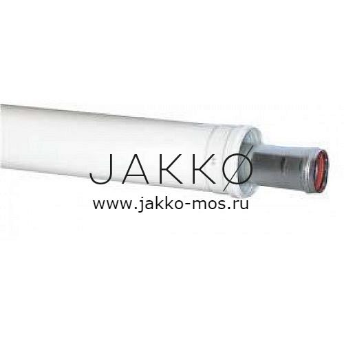 Труба дымохода BAXI коаксиальная с наконечником 60/100 мм, 1100 мм - 350 мм